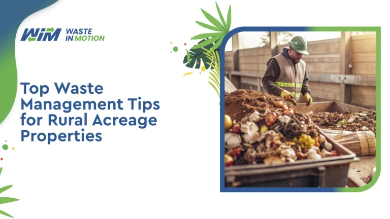 top waste management tips for rural acreage