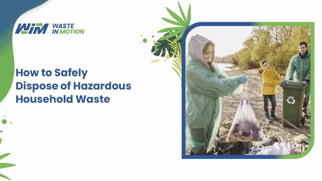 How to safely dispose of hazardous waste material